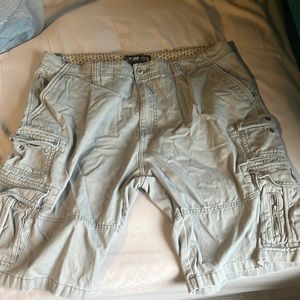 Men’s cargo shorts gray size 38